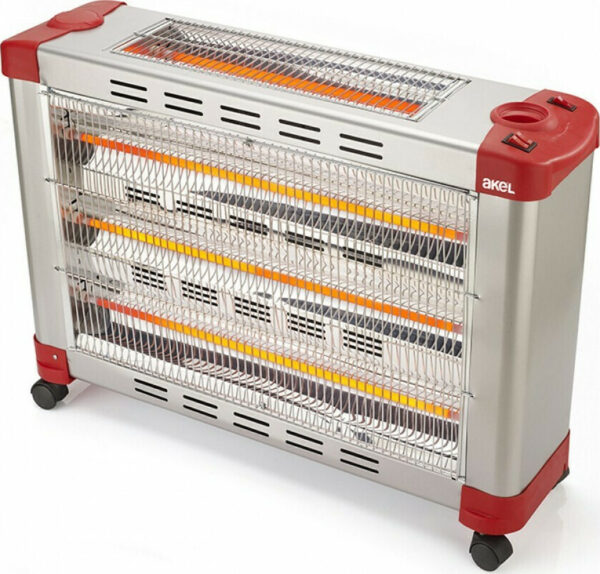 Akel AS1210 Σόμπα Χαλαζία 2900W Προσθήκη στη σύγκριση  Akel AS1210 Σόμπα Χαλαζία 2900W