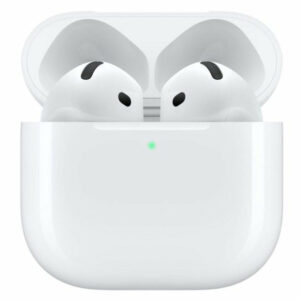 Apple AirPods 4 Earbud Bluetooth Handsfree Ακουστικά με Αντοχή στον Ιδρώτα και Θήκη Φόρτισης Λευκά