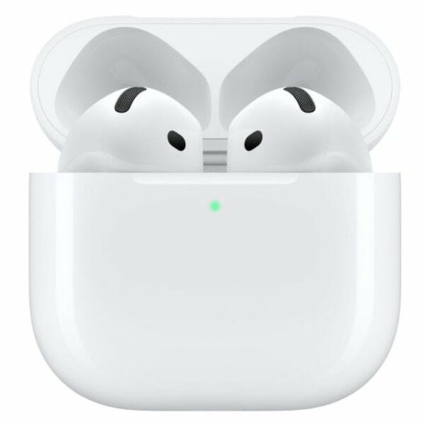 Apple AirPods 4 Earbud Bluetooth Handsfree Ακουστικά με Αντοχή στον Ιδρώτα και Θήκη Φόρτισης Λευκά